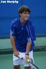 Freshman K.C. Griffin picked up a victory in the No. 6 singles slot