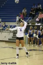 Maja Jovanovic had three service aces in Memphis' loss on Sunday.