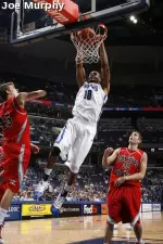 Will Coleman posted a double-double of 16 points and 10 boards in the season-opening win over Jackson State.