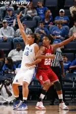 Savannah Ellis finished one short of a career-high with 13 points in the loss Sunday.