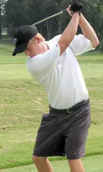 Brad Benjamin fired a one-under-par 71 in the second round of the Mobile Bay Intercollegiate.