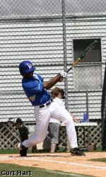 Adam McClain's homer represented Memphis' lone run in the 9-1 loss to No. 20 East Carolina on Friday night.