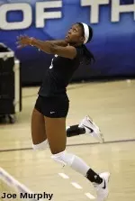 Altrese Hawkins led Memphis with 11 kills in the Tigers' sweep of Northern Illinois.