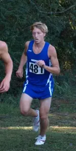 Jacob Chapman paced the Tigers to a fourth place finish at the Rhodes Invitational