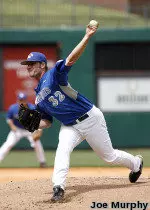Ryan Holland fanned all three batters he faced in the Tiger's first fall scrimmage on Tuesday.