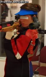 Jessica Phenis had the top individual score of 586 at the Tiger Open Air Rifle Tournament.