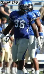 Jamon Hughes was named to the All-C-USA first team.