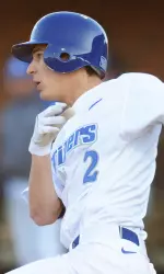 Chad Zurcher went 4-for-9 in Saturday's doubleheader at Dallas Baptist.