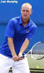John Taylor picked up a win at No. 6 singles on Saturday