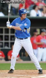 Trey Wiedman hit his seventh home run of the season on Saturday.