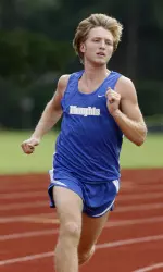 Jacob Chapman finished eighth in the 5,000m run on Saturday at the Mississippi Open