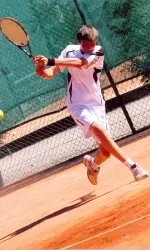 Cedric De Zutter will be one of five men's tennis newcomers for 2010-2011.