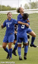 Memphis women's soccer is "Back 4 More" in 2010 and the season begins on Friday with the exhibition match at WKU