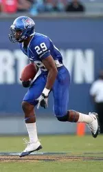 True freshman Todd Washington had two interceptions to help lead Memphis to a 24-17 victory in its home opener over Middle Tennessee.