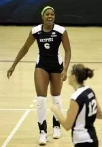 Altrese Hawkins led Memphis with 12 kills versus Northern Illinois.