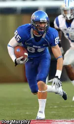 Senior Tannar Rehrer led Memphis with a career best 10 catches for 72 yards.