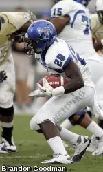 Memphis running back Artaves Gibson