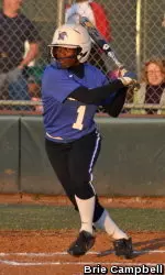 Sophomore Ijiah Hargrove reached base twice against Team NPF in an exhibition last week.