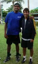 Amrit Narasimhan made the finals of last week's ITF event.