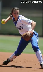 Heather Mott along with Alyssa Palmieri and Jessica Phillips bring experience to the infield this season