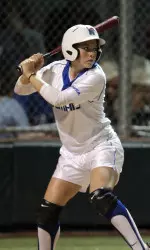 Freshman Ashleigh King drove in three runs in an 8-3 Memphis victory over UC Davis.
