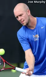 Senior John Taylor fell by a score of 6-1, 6-2 on Tuesday and now stands at 7-3 in singles this season.