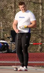 Knut Syversen earned All-American status, Saturday.