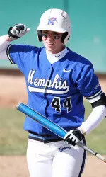 Kailey Kassner's fourth-inning home run was her first of 2011.