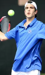 Johnny Grimal clinched the win for the Tigers with a 7-6, 2-6, 6-2 win at No. 3 singles.