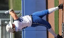 Junior Jessica Phillips is now the program's all-time single-season home run leader