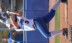 Maddie McKinley knocked in the first run of the game in a 3-0 victory.