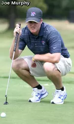 Jack Belote is tied for the lead after one round at the NCAA Central-Indiana Regional.