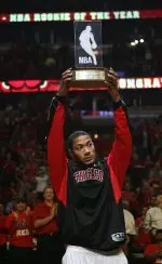 Derrick Rose, who received the NBA Rookie of the Year in 2009, can now add the 2011 NBA MVP award to his trophy case.