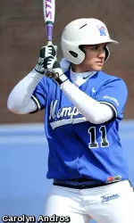 Nikki Moreno homered and drove in two for the Tigers