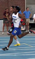 Richard Lowe became Memphis' first track All-American in 30 years, Friday