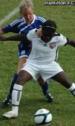 Memphis sophomore midfielder Christabel Oduro was named W-League Player of the Week