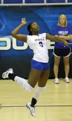 Altrese Hawkins led the Tigers with 11 kills.