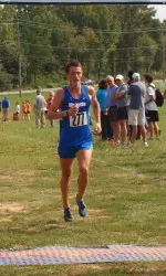 Daniel Khuman finished with a time of 24:42.80 in the men's 8K at the Pre-NCAA Championship.
