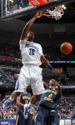 Tarik Black led Memphis with 18 points and seven rebounds.