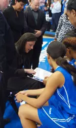 Melissa McFerrin will have two new faces to draw plays up for in 2013-14 with the signing of Taylor Williams and Brandi Goodman.