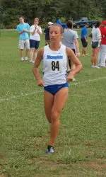 Louisa Lingley was the top finisher for the Memphis women at the NCAA South Region Championship.