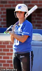 Junior Jami Miller drove in the only run for Memphis in an 8-1 loss to Mississippi Valley State.