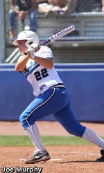 Senior Jessica Phillips went 2-for-4 with two RBI in the second game of a doubleheader with UAB.