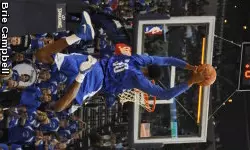 D.J. Stephens was voted Intersport's Dunks of the Year champion.