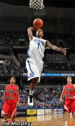 Joe Jackson led all scorers with 17 points in the Tigers' 65-47 win over UTEP