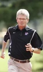Memphis cross country coach Doug Clark.