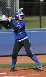 Junior Ashleigh King drove in Memphis' lone run of the game with a two-out double in the seventh.