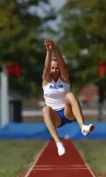 Xenia Rahn set a program-record in the pentathlon with 4,191 points.
