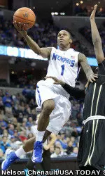 Joe Jackson led the Tigers with 21 points while tying a career-high 10 assists in Memphis' 93-71 win over UCF.