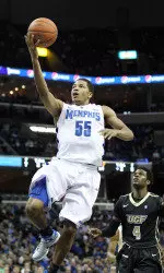 Geron Johnson scored 12 of his 14 points in the second half against Xavier.